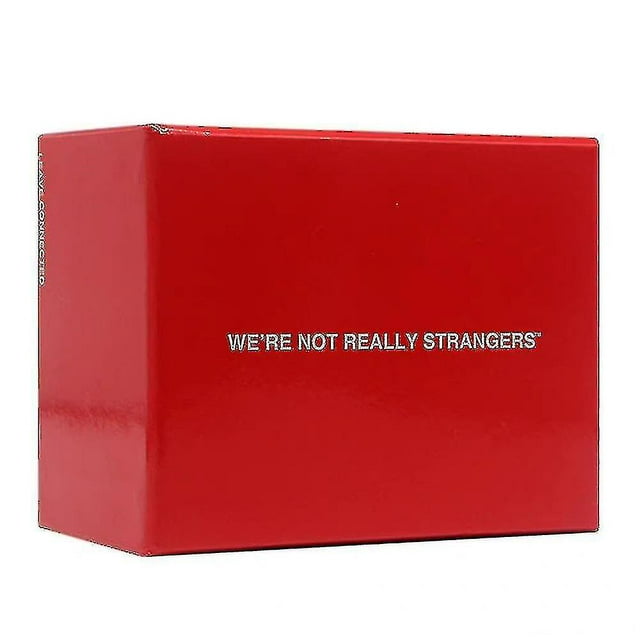 We're Not Really Strangers Card Game - An Interactive Adult Card Game And Icebreaker