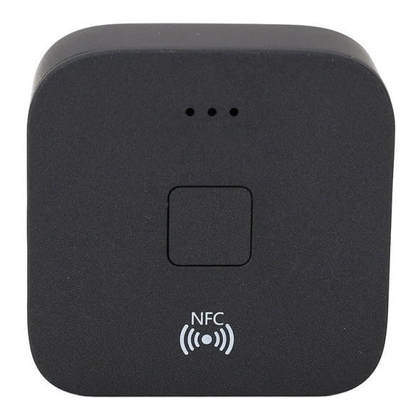 Receptor NFC 5.0, Adaptador Inalámbrico De Música Auxiliar De Llamada Manos Libres De 3,5 Mm Para Estéreo Doméstico