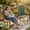 Dark Green, variant on Outsunny Folding Patio Chairs Set of 2, Padded High Back Lawn Chairs with Armrests, 600D Oxford Fabric, Portable Outdoor Camping Chairs, Red