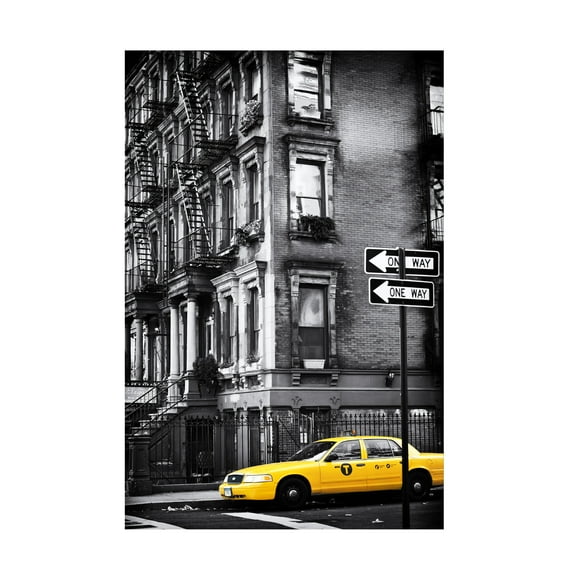 Trademark Fine Art Philippe Hugonnard NYC Yellow Cab Canvas Wall Art - 16x24