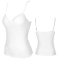 thumbnail image 2 of Valcatch Womens Cotton Camisole Adjustable Strap Tank Tops with Shelf Bra Stretch Undershirts, 2 of 7