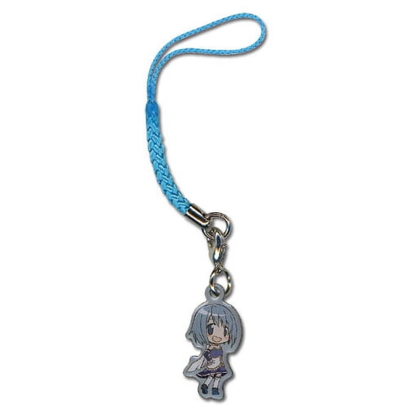Cell Phone Charm - Puella Magi Madoka Magica - New Sayaka Metal ge17010