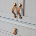 thumbnail image 2 of Elegant Leather Cabinet Handles - Modern Design for Safe & Stylish Furniture!, 2 of 7