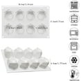 thumbnail image 3 of 8 Cavity Diamond Polygonal Cake Mold, Creative Geometric Fondant Silicone Mold, DIY Handmade Candle Mould, Multifunctional Wax Molds Pastry Tray, Baking Tool for Muffin Dessert, 3 of 5