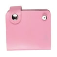 thumbnail image 4 of Estuche de almacenamiento Vogacara para placas de estampado de uñas Bolsa de cuero rosa 5Conjunto, 4 of 6