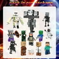 thumbnail image 3 of 13 Piezas Minifiguras de Bloques de Construcción Mi Mundo, Serie de Juego Figuras de Acción de Píxeles, Juguete para Niños y Coleccionistas, 3 of 5