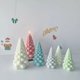 thumbnail image 3 of Molde de vela de silicona para árbol de Navidad, molde de decoración de yeso hecho a mano, Burbuja de árbol de Navidad, regalo de fiesta de Navidad, nuevo, 3 of 4