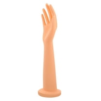 HONITANO 1Pcs Abstract Hand Shape Female Mannequin Hand for Jewelry Display in Khaki 16.51X3.54X2.36in