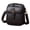 Black, variant on Sanityiny Crossbody Leather Bag RFID, Small Vegan Leather Crossbody Purse for Women with Built-In Wallet, 10 Card Slots, Dual Zipper Compartments and Adjustable Strap