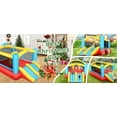 thumbnail image 5 of Adnoom Inflatable Bounce House, Children's Indoor/Outdoor Jumping Castle with 470W Blower, Compact Inflatable Bounce Castle with Double Slide, Basketball Hoop for Kids 3-10 Years, 5 of 12