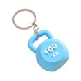 thumbnail image 1 of Keychain Pendant Sports Style Imitation Mini Kettlebell Keyring Fitness Enthusiasts Key Holder Backpack Accessories, 1 of 8
