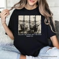 thumbnail image 5 of Follow the Word Not the Herd Highland Cow T-Shirt, Isaiah 8:11-13 Bible Verse Christian Tee, 5 of 6