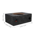 Eease Sub Box Single Cab Sub Box 8 Inch Car Subwoofer Enclosure Car ...