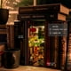 thumbnail image 5 of MiniAlley Book Nook DIY Kit - Dreamy - Miniature House Dollhouse Kit for Adult and Teens, Booknook Bookshelf Decor Alley Model Build with LED Light, Gifts for Family and Friends, 5 of 5