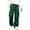 Army Green, variant on BXJX Boys Cargo Pants 14-16, Straight‑Leg Side Stripe Multi Pocket Elastic Waist Casual Trousers