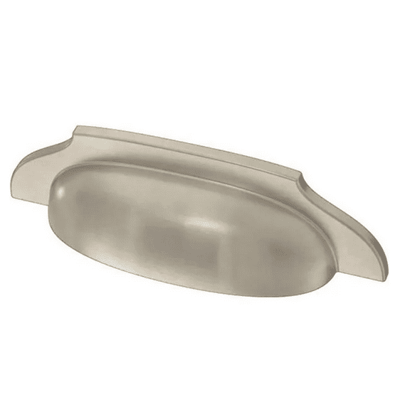Liberty P40140C-SN 3" Winged Cabinet Drawer Cup Pull Satin Nickel Finish