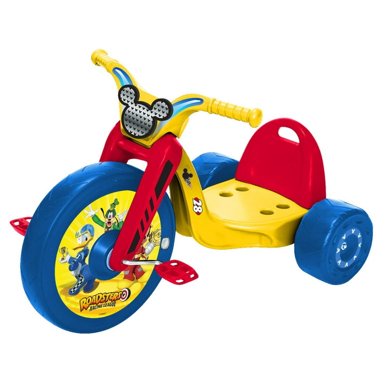Mickey Mouse 15 inch Fly Wheels Ride on Tricycle with Light on