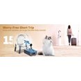 thumbnail image 5 of 76L Smart Self-Cleaning Cat Litter Box with App Control, Automatic Covered Litter Tray for Multiple Cats – Quiet Odor Control, Safety Sensors, LED Night Light, Includes Trash Bags, 5 of 34