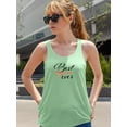 thumbnail image 2 of Best Mom Ever Pink Noir Racerback Tank Women -Image by Shutterstock, Female x-Large, 2 of 4