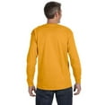 thumbnail image 2 of Jerzees Mens DRI-POWER Active Long Sleeve Crew T-Shirt, 2X, Gold, 2 of 3