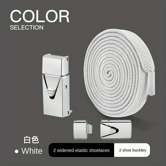 Landege No-Tie Elastic Shoe Laces for Sneakers and Boots, Stretchy Easy-On for Adults & Kids, Assorted Colors