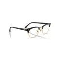 Ray-Ban Unisex Size 53 Square Clubmaster Optics Prescription Eyeglasses ...