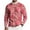Hot Pink, variant on Fgvctg Valentine's Day Sweaters for Men Crewneck Ribbed Knit Sweater Love Heart Print Romantic Slim Fit Long Sleeve Pullover Sweaters Spring Lightweight Clothes Light pink 2XL