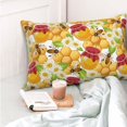 thumbnail image 4 of Easygdp Bees Honeycomb for Soft Pillow Case Pillow Protectors,Perfect for Sleeping (Pillow Core Not Included)-14"x20", 4 of 6