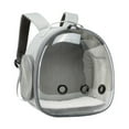 thumbnail image 1 of Mochila para perros jinwen bolsa de transporte Gris 30 cm x 17 cm x 32 cm, 1 of 8