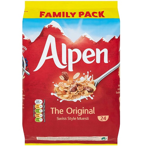 Alpen Original Muesli 1.1 kg (Pack of 2)