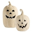 thumbnail image 1 of Terracotta Pumpkin as Fall Decor Blending Handmade Terracotta Craft with Hallowmas Handcrafted Jack O'-Lantern for Halloween Decorations, 1 of 7