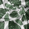 thumbnail image 5 of Ambesonne Exotic Valance Pack of 2, Sketches of Monstera Leaves, 54"X18", Olive Green, 5 of 5