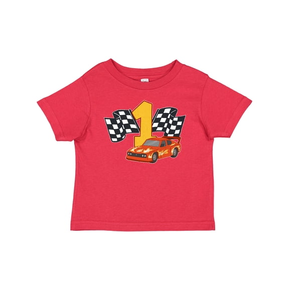 Inktastic Number One Race Car Boys or Girls Baby T-Shirt