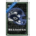 thumbnail image 2 of NFL Seattle Seahawks - Neon Helmet 23 Wall Poster, 22.37" x 34", 2 of 5