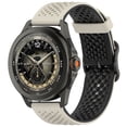 thumbnail image 1 of Two-Tone Breathable Silicone Watch Strap 22mm Stylish Comfortable Durable Easy to Use, 1 of 4