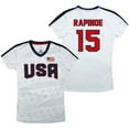 thumbnail image 1 of Icon Sports Girl's Youth USWNT Players Assn Soccer Team Short Sleeve V-Neck Game Day Jersey, 1 of 3