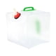 thumbnail image 2 of Bolsa contenedora de agua plegable, jarra de almacenamiento de agua, botella de agua portátil para acampar 15L 26x27x27cm, 2 of 9