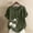 Army Green, variant on QUNYINEY Casual Tee Shirts Womens Pullover Short Sleeve Crew Neck Floral Tops Linen Button Loose Summer Tops for Women