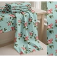 thumbnail image 6 of Soimoi Green Cotton Cambric Fabric Leaves & Rose Floral Print Sewing Fabric Yard 56 Inch Wide, 6 of 7