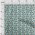 thumbnail image 1 of oneOone Cotton Flex Fabric Leaves & Floral Block Decor Fabric Printed BTY 40 Inch Wide, 1 of 4