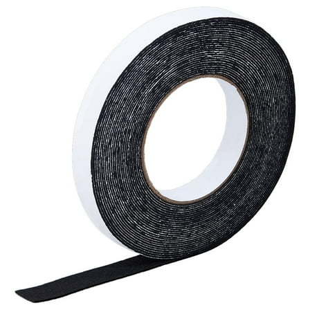 10.94 Yards Self Adhesive Felt Tape 0.79 Inch Black Felt Strips with Adhesive Backing