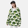 thumbnail image 3 of Lsque Cute Broccoli UPF 50+ Lightweight Sun Protection Men's Women's Long Sleeve Shirt, Hoodie Performance -, 3 of 9