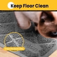 thumbnail image 3 of Alfombrilla de arena para gatos Conlun Liter Tramping, 120 x 90 cm, PVC, impermeable, 3 of 8