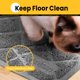 thumbnail image 3 of Alfombrilla de arena para gatos Conlun Liter Tramping, 120 x 90 cm, PVC, impermeable, 3 of 8