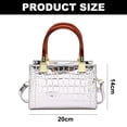 thumbnail image 2 of Nuevo bolso de mensajero retro de moda, bolso de mano de cuero PU, bolso de mensajero para mujer, 2 of 5
