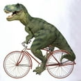 thumbnail image 3 of CafePress - Cycling Tyrannosaurus Rex Golf Shirt - Golf Shirt, Pique Knit Golf Polo, 3 of 4