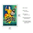thumbnail image 2 of Cordial Médoc Liqueur - La Liqueur qui Rejouit le Coeur (The Liquor Which Rejoices Heart) - Vintage Advertising Poster by Henri Le Monnier c.1930 - Fine Art Matte Paper Print (Unframed) 30x44in, 2 of 4