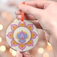 thumbnail image 4 of Ornament Yoga Mandala Decor Suncatcher Geometric Art Lover Gift Sacred Circle Wall Hanging Yoga Meditation Home Decor, 2025, Holiday 2025, Festive Home Accent, Memorable, 4 of 5