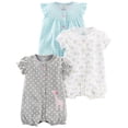thumbnail image 1 of Romper Simple Joys by Carter's, paquete de 3 unidades, para niña, 18 m, 1 of 1