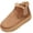 Brown, variant on Women's Fashionable Casual Versatile Plus Size Fleece Lined Thick Warm Winter Snow Boots For All Day Comfort Style